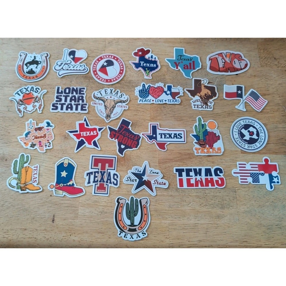 25 Pcs Texas Souvenirs Gifts Texas Magnet for Refrigerator City Magnetic Refr...